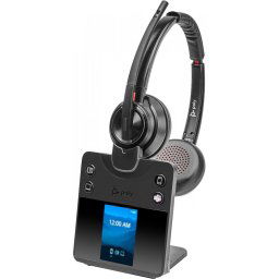 Poly Savi 8420 Office Stereo Microsoft Teams Certified DECT 1880-1900 MHz Headset-EURO