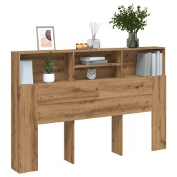 Tablie pat dulap stejar artizanal 160x19x103,5cm lemn prelucrat GartenMobel Dekor