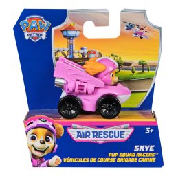 PATRULA CATELUSILOR PUP SQUAD RACERS AIR RESCUE VEHICUL METALIC SKYE SCARA 1 LA 55 SuperHeroes ToysZone
