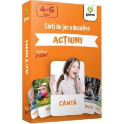 Actiuni. Carti de joc educative