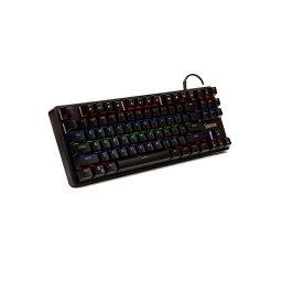 Tastatura TASTATURA MECANICA SPACER USB IMMORTAL, switch-uri mecanice albastre, 50 mil. apasari, 87 taste, anti-ghosting 28 taste, anti-spill, black, "SPKB-MK-IMMORTAL" (include TV 0.8lei)