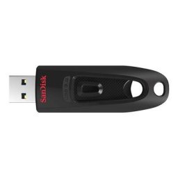Memorie USB SanDisk Ultra, USB 3.0, 64 GB, Negru