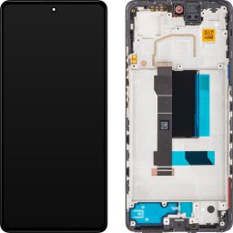 Piese si componente Display cu Touchscreen Xiaomi Poco X5 Pro, cu Rama, Negru (Astral Black), Service Pack 5600010M2000