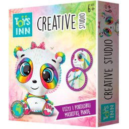 Trusă de cusut și colorat cu panda de la Creative Studio