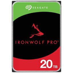 HDD NAS SEAGATE IronWolf Pro 20TB CMR 3.5, 256MB, 7200RPM, SATA, Rescue Services 3 ani, TBW: 550