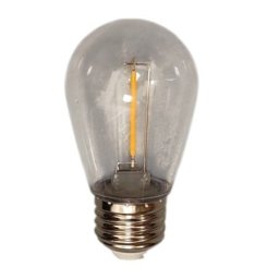 Bec LED Filament pentru Ghirlanda Solara, E27, 1W - Set 20 Bucati