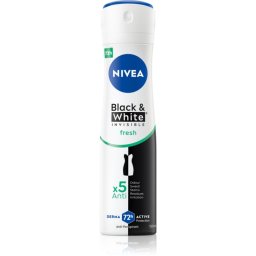 NIVEA Invisible Black & White Fresh spray anti-perspirant pentru femei 150 ml