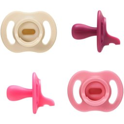 Tommee Tippee Ultra Light Stay Put 6-18 m suzetă Girl 4 buc