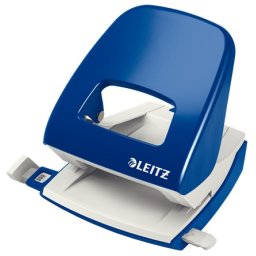 Perforator metalic LEITZ 5008 NeXXt Series, 30 coli, albastru
