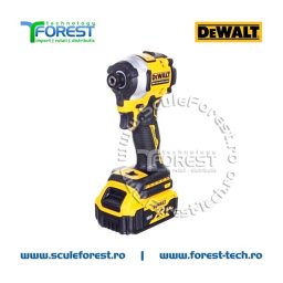 Masina de insurubat cu impact DeWalt DCF850P2T cu 2 acumulatoare Li-Ion, 18 V, 5 Ah, 205 Nm, M16, valiza