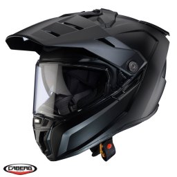 Casca adventure/off road Caberg model Tanami SV 17 negru mat Pinlock ready - lentila Pinlock inclusa