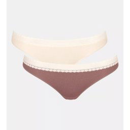 SLOGGI Slip 'GO' crem / maro