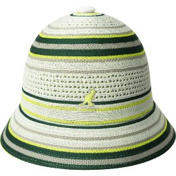 Palarie Kangol clubhouse stripe casual alb