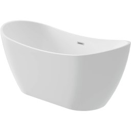 ARNIKA Cadă freestanding, ovala - 170 cm Finisaj: Alb KDA_017V