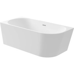 Silia Cadă freestanding, colț - stânga - 170 cm Finisaj: Alb KDS_017L