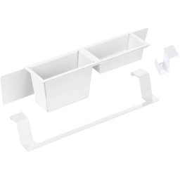 Magnetic Set de accesorii, pentru chiuvete Finisaj: Alb ZZMKA11O