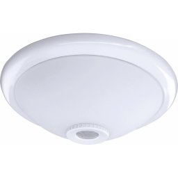 Plafonieră cu senzor de mișcare MANA, 2 x E27, 40 W, 230 V, Ø 30 cm, alb