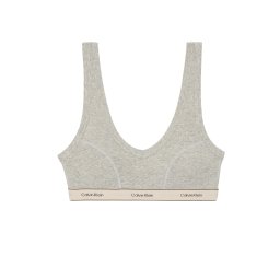 CALVIN KLEIN Bralette Lightly Lined Traingle Bralett LV00QF8594 P7A grey heather