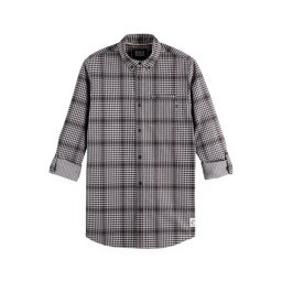 SCOTCH & SODA Cămaşă Shadow-Check Double-Faced 181255 001 black shadow check