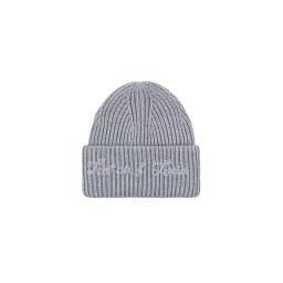 SCOTCH & SODA Fes S&S Chain Stitch Cuff Beanie SSM53005 039 grey/grey