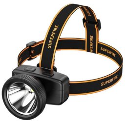 Lanterna LED pentru cap Superfire HL55, 150lm, 270m, 800mAh, incarcare USB-C