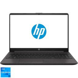 Laptop HP 250 G9, Procesor Intel® Celeron® N4500, Display 15.6'' HD (1366 x 768), Memorie RAM 8GB DDR4, Capacitate 256GB SSD, Placa video integrata Intel® UHD Graphics, Free DOS, Dark ash silver