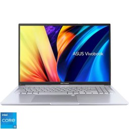 Laptop ASUS Vivobook 16 A1605VA, Procesor Intel® Core™ i5-13420H, Display 16'' WUXGA (1920x1200), IPS, Memorie RAM 16GB DDR4, Capacitate 512GB SSD, Placa video integrata Intel® UHD Graphics, No OS, Cool Silver (INT Keyboard)