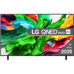 Televizor LG QNED evo 75QNED85A3C, Diagonala 189 cm (3840 x 2160), Smart, 4K Ultra HD, 100 Hz, Clasa D, Negru