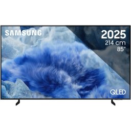 Televizor Samsung QLED 85Q8F, 214 cm, Smart, 4K Ultra HD, Clasa E (Model 2025), Negru