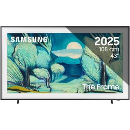 Televizor Samsung QLED The Frame 43LS03F, 108 cm, Smart, 4K Ultra HD, Clasa G (Model 2025), Negru
