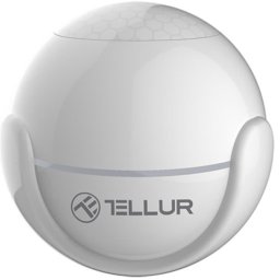 Senzor Inteligent de miscare, Tellur Smart TLL331121, PIR, Wi Fi, Alb