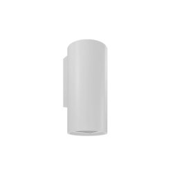 Hota cilindrica decorativa de perete GLOBALO, NEWELIO 39.1, clasa energetica B, capacitate de absorbtie 635mc/h, 3 trepte, Alb