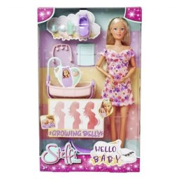 Steffi Love: Hello Baby - Set de joacă cu păpușă însărcinată