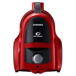 Aspirator fara sac Samsung VCC45W0S3R, 1.3 l, 750 W, Air Track, rosu