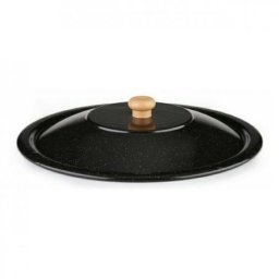 Capac emailat, pentru ceaun 14-16 L, 39 cm, Perfect Home