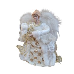 Varf de brad inger White Gold 30 cm
