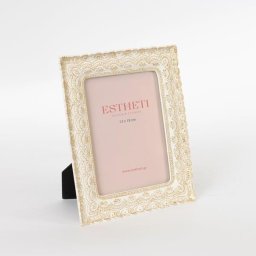 Rama foto din rasina Antique White Gold 13 x 18 cm