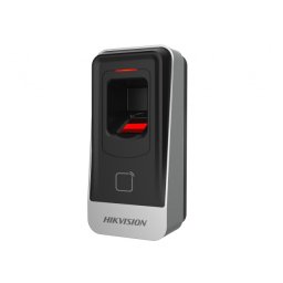 Cititor biometric si card MIFARE Hikvision, DS-K1201AMF; citeste carduri MIFARE