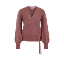WE Fashion Geacă tricotată roz pal