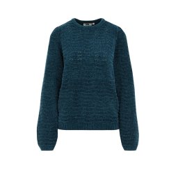 WE Fashion Pulover cyan