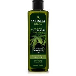Gel de dus natural cu ulei de canabis 250 ml THC