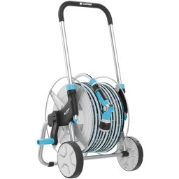 furtun cu tambur cellfast explorer, furtun pentru gradina multiflex atsv 1 2 , 25m, accesorii incluse