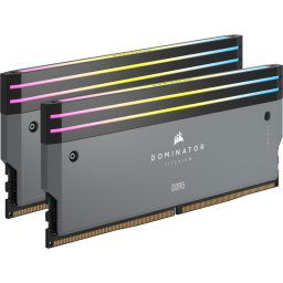 Memorie Dominator Titanium RGB Grey AMD EXPO 32GB DDR5 6000MHz CL 30 Dual Channel