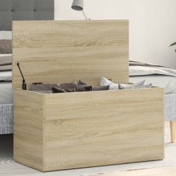Gossi cufar de depozitare, stejar sonoma, 84x42x46 cm, lemn compozit