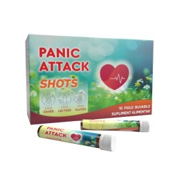 Panic Attack Shots 10 fiole buvabile Justin Pharma