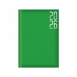 Agenda A5 datata zilnic, Arti Best, hartie offset alb, coperta verde deschis