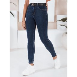 Blugi skinny de damă, granat