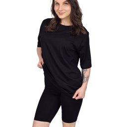 Pri Set of cotton t-shirt oversize shirt short leggings SPIREL