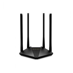 Router Wireless Mercusys MR30G, Gigabit, Dual Band, AC1200, 4 x Antene externe (Negru)