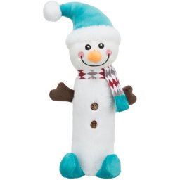 Jucarie Pentru Caini, Xmas, Om De Zapada, Fosnitoare, 38 cm, 92571